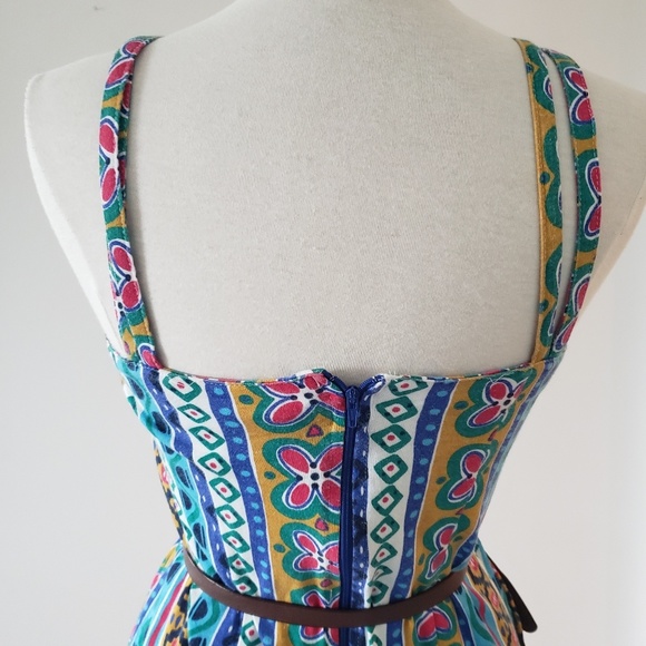 Vintage patterned romper size medium - Picture 3 of 6